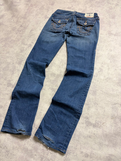 True Religion Straight Bootcut Denim Jeans (S)