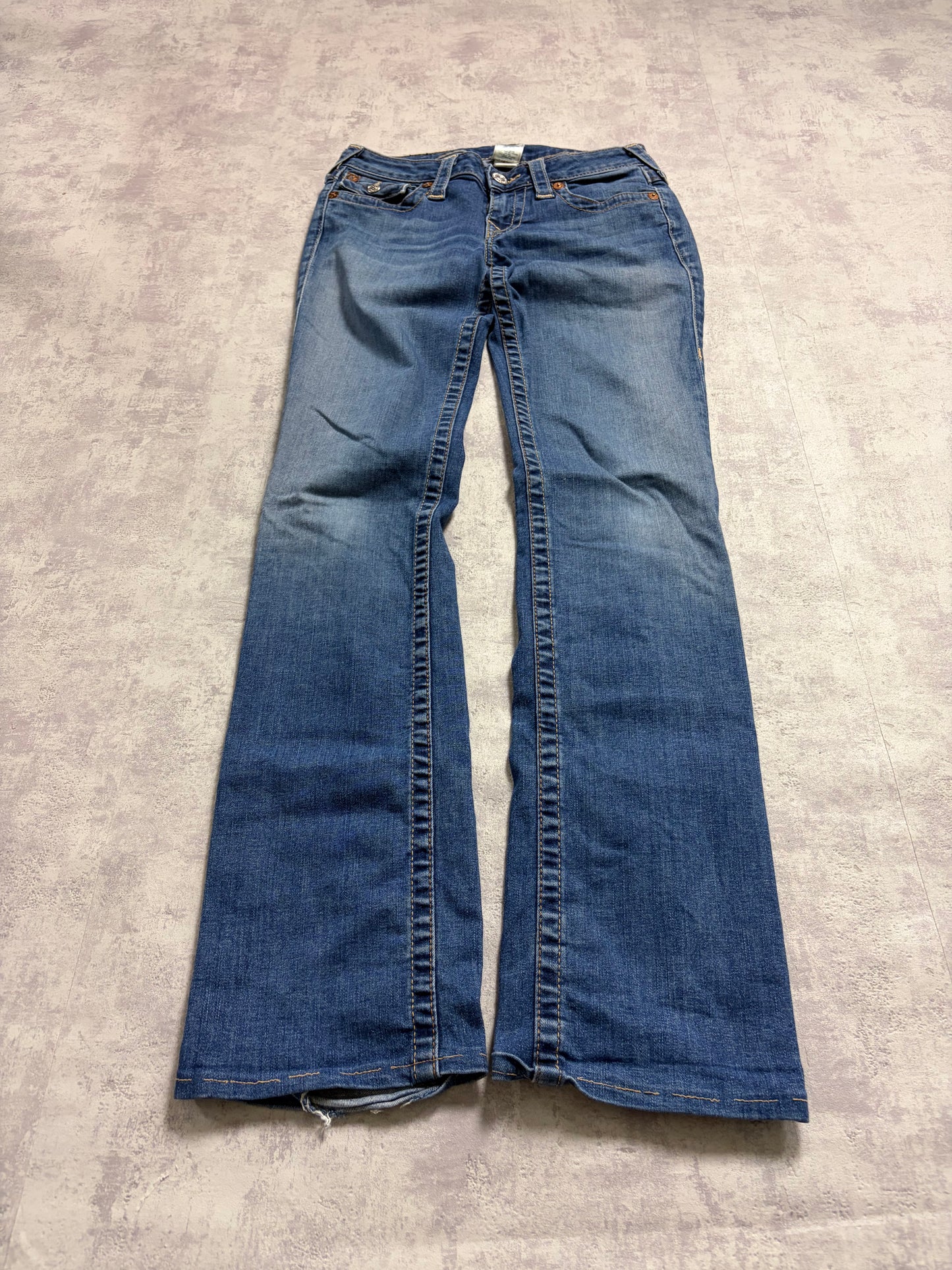 True Religion Straight Bootcut Denim Jeans (S)