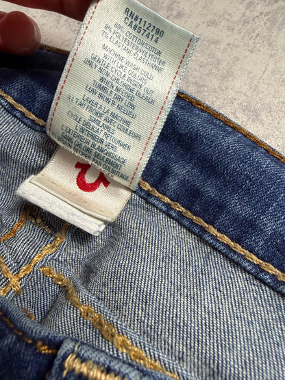 True Religion Straight Bootcut Denim Jeans (S)