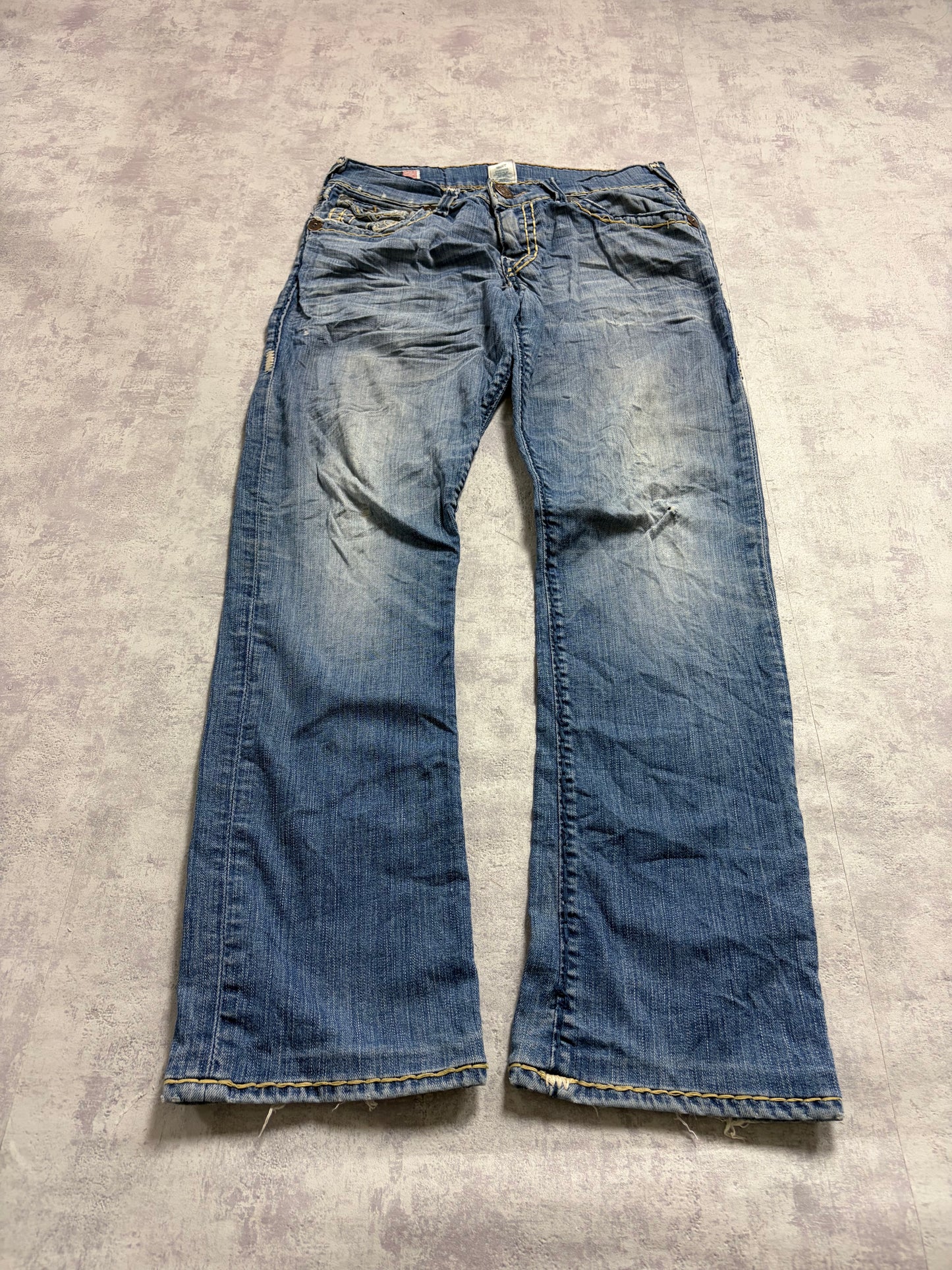 True Religion Straight Denim Jeans (M)