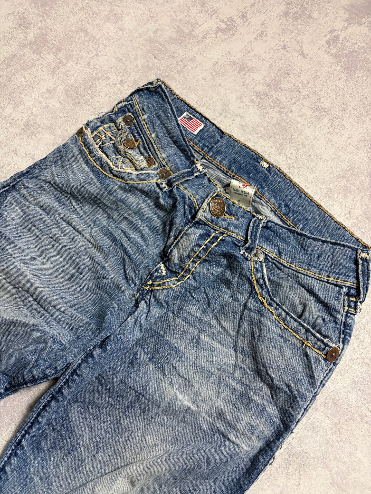 True Religion Straight Denim Jeans (M)