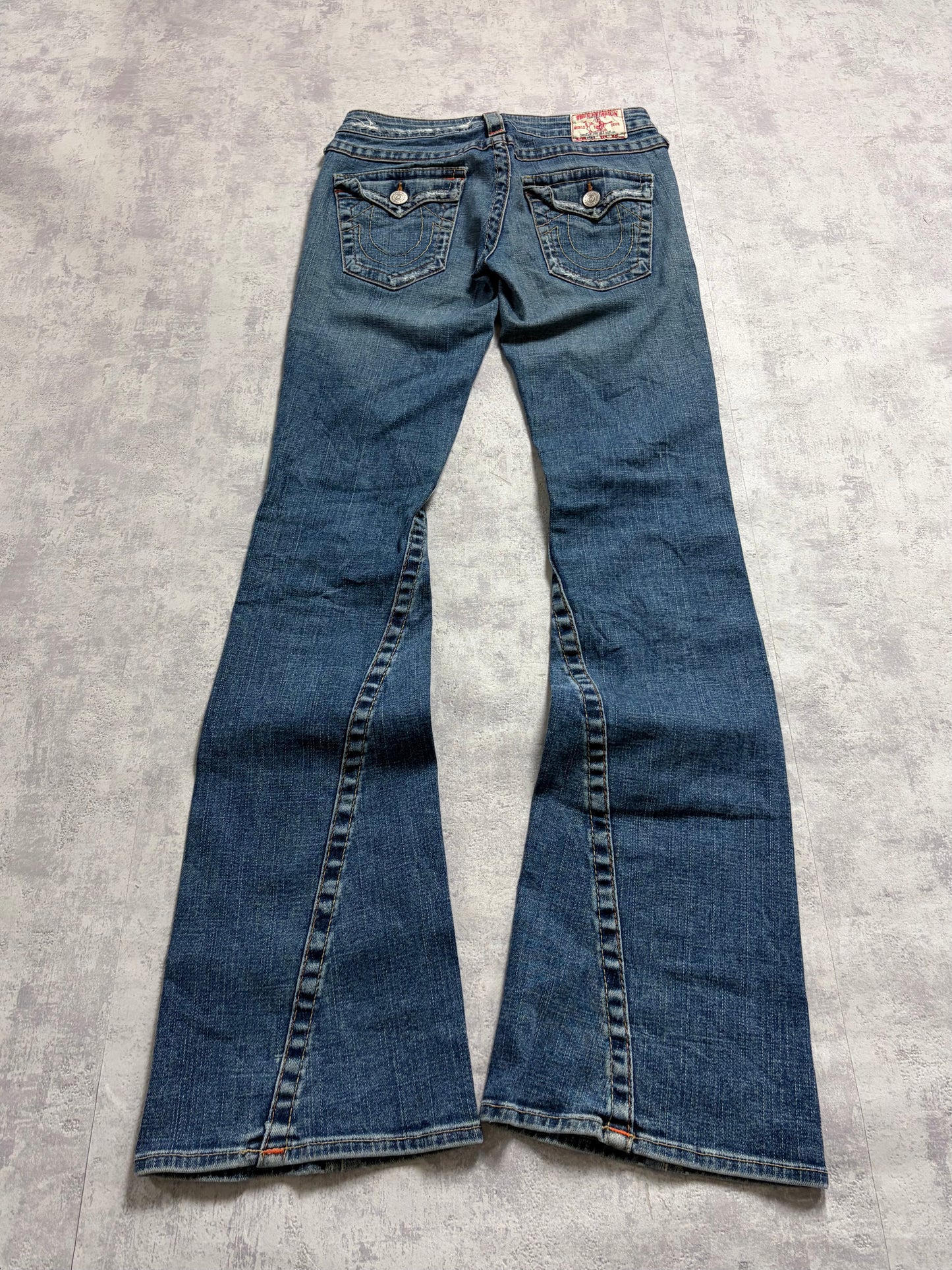 True Religion Straight Bootcut Denim Jeans (S)