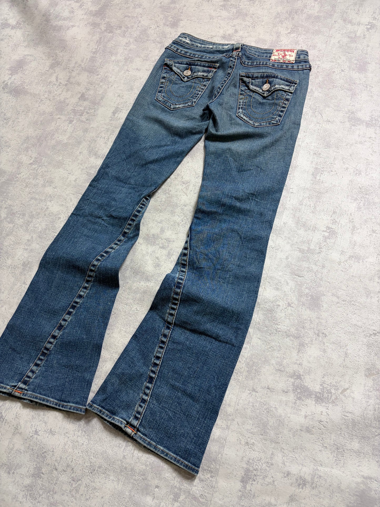 True Religion Straight Bootcut Denim Jeans (S)