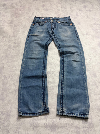 True Religion Straight Denim Jeans (M)