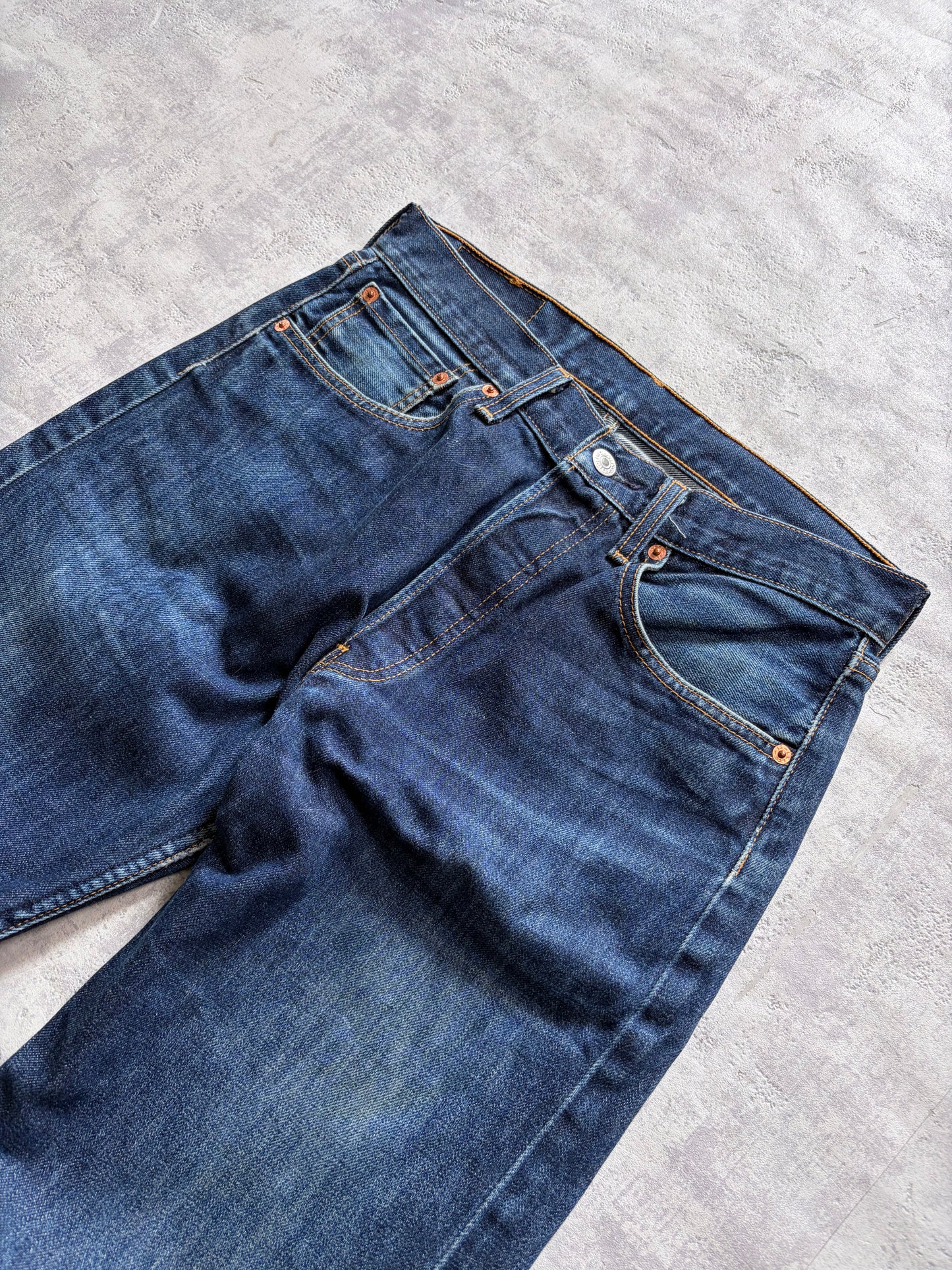 Vintage Straight Fit Levis 501 Jeans Denim (M - W31 L32)