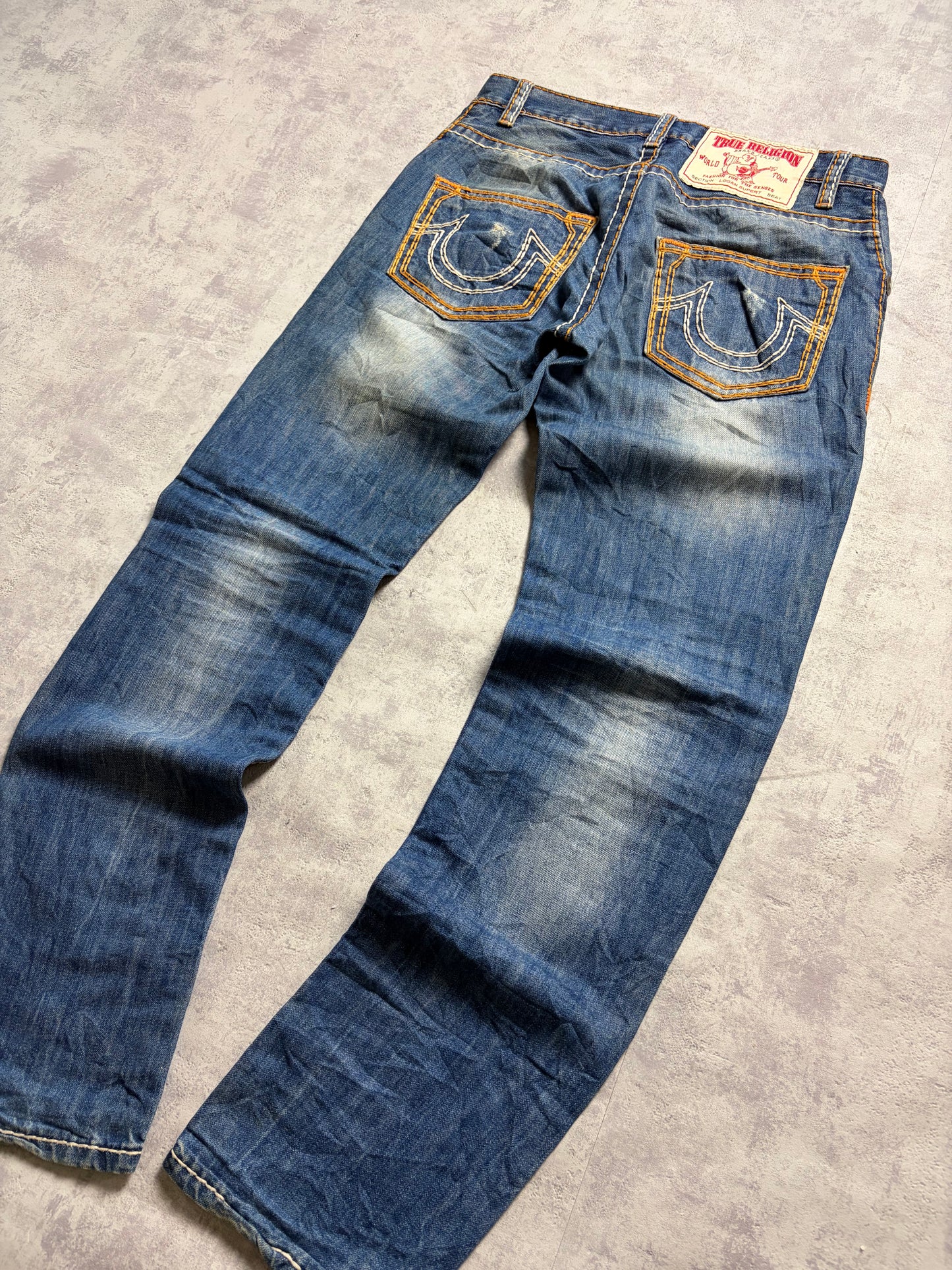 True Religion Straight Denim Jeans (M)
