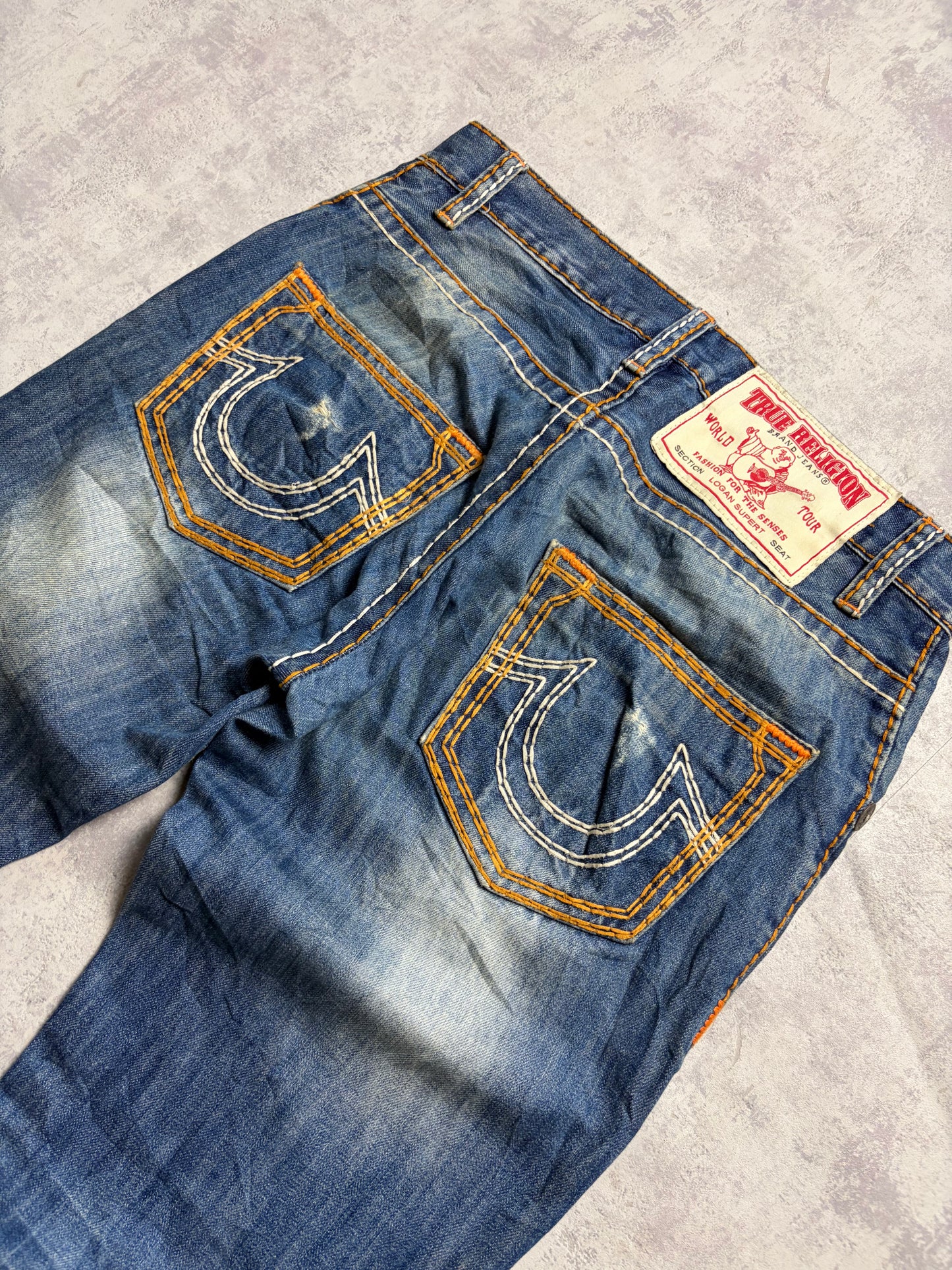 True Religion Straight Denim Jeans (M)