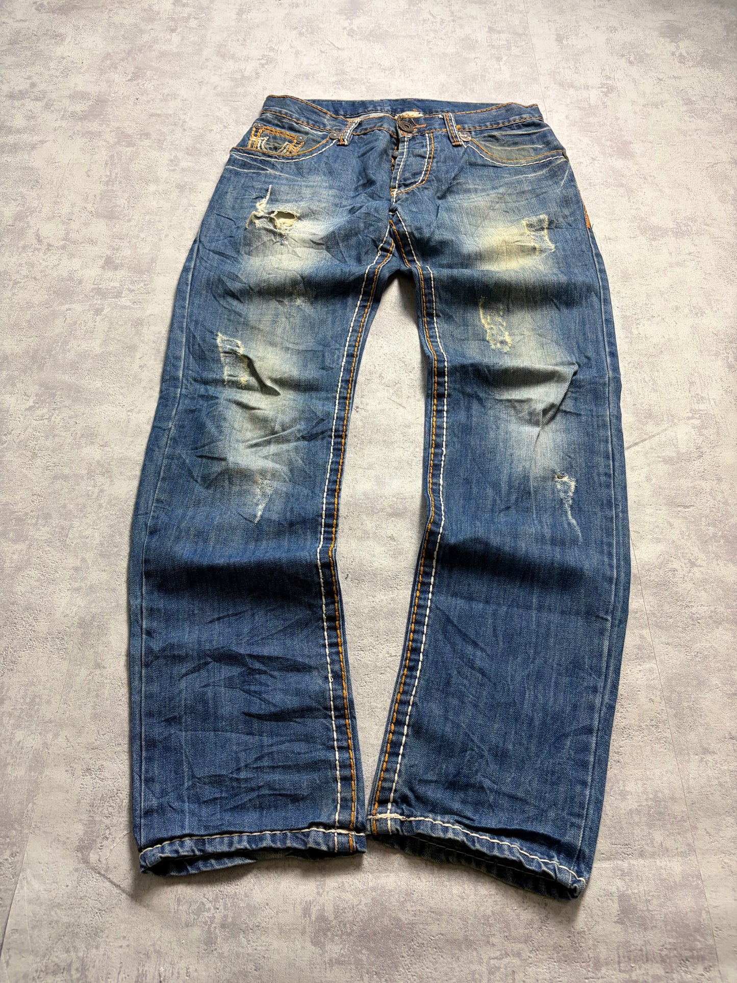 True Religion Straight Denim Jeans (M)