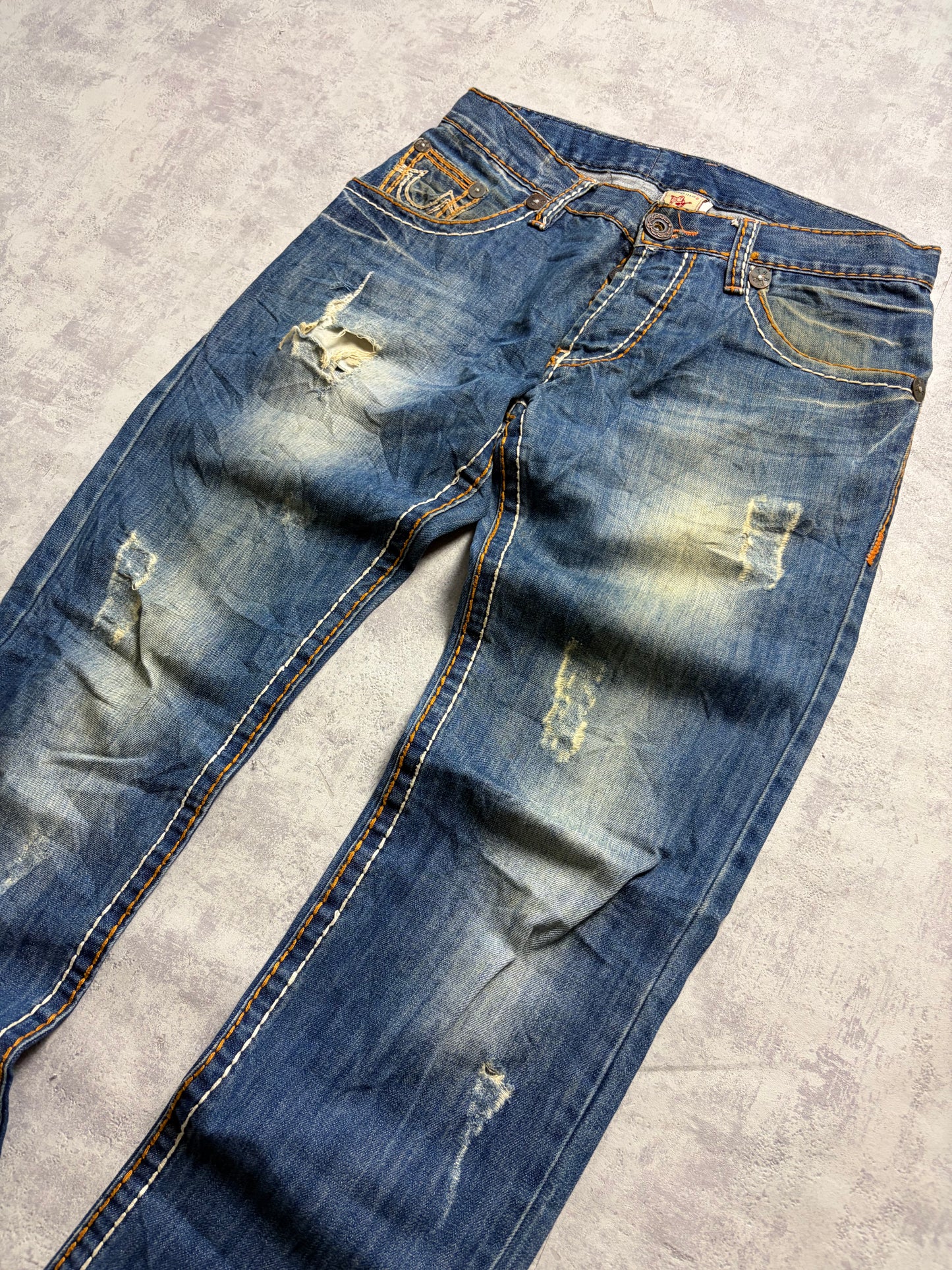 True Religion Straight Denim Jeans (M)