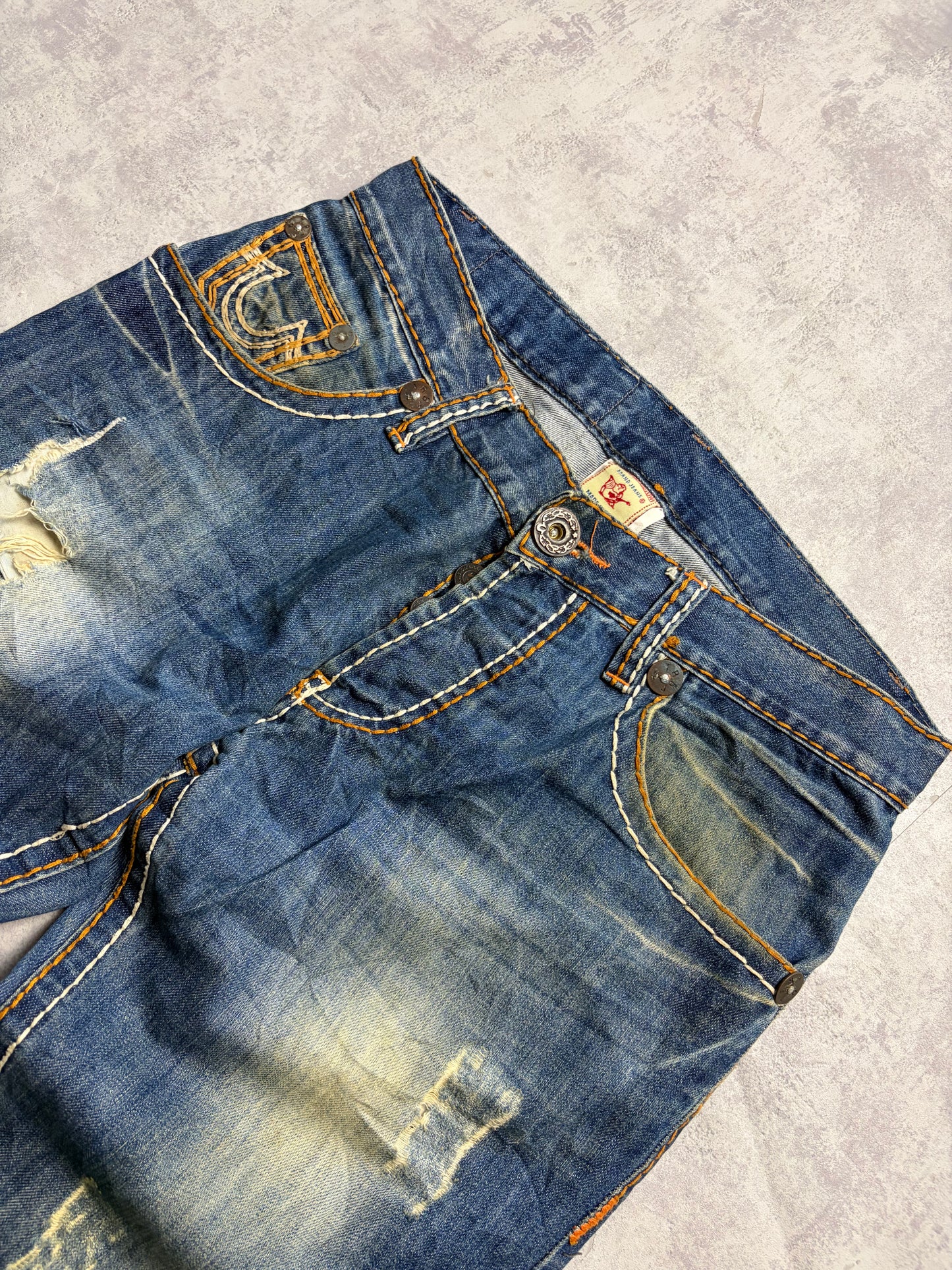 True Religion Straight Denim Jeans (M)