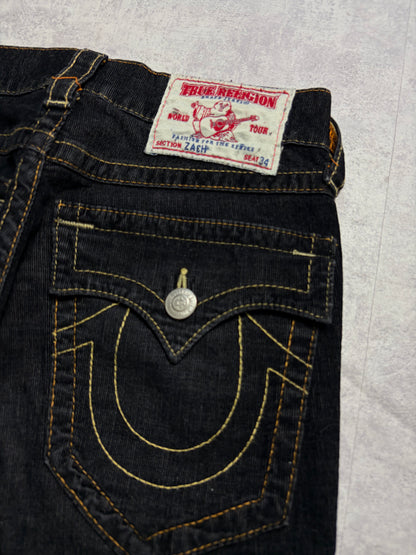 True Religion Straight Fleece Jeans (S)