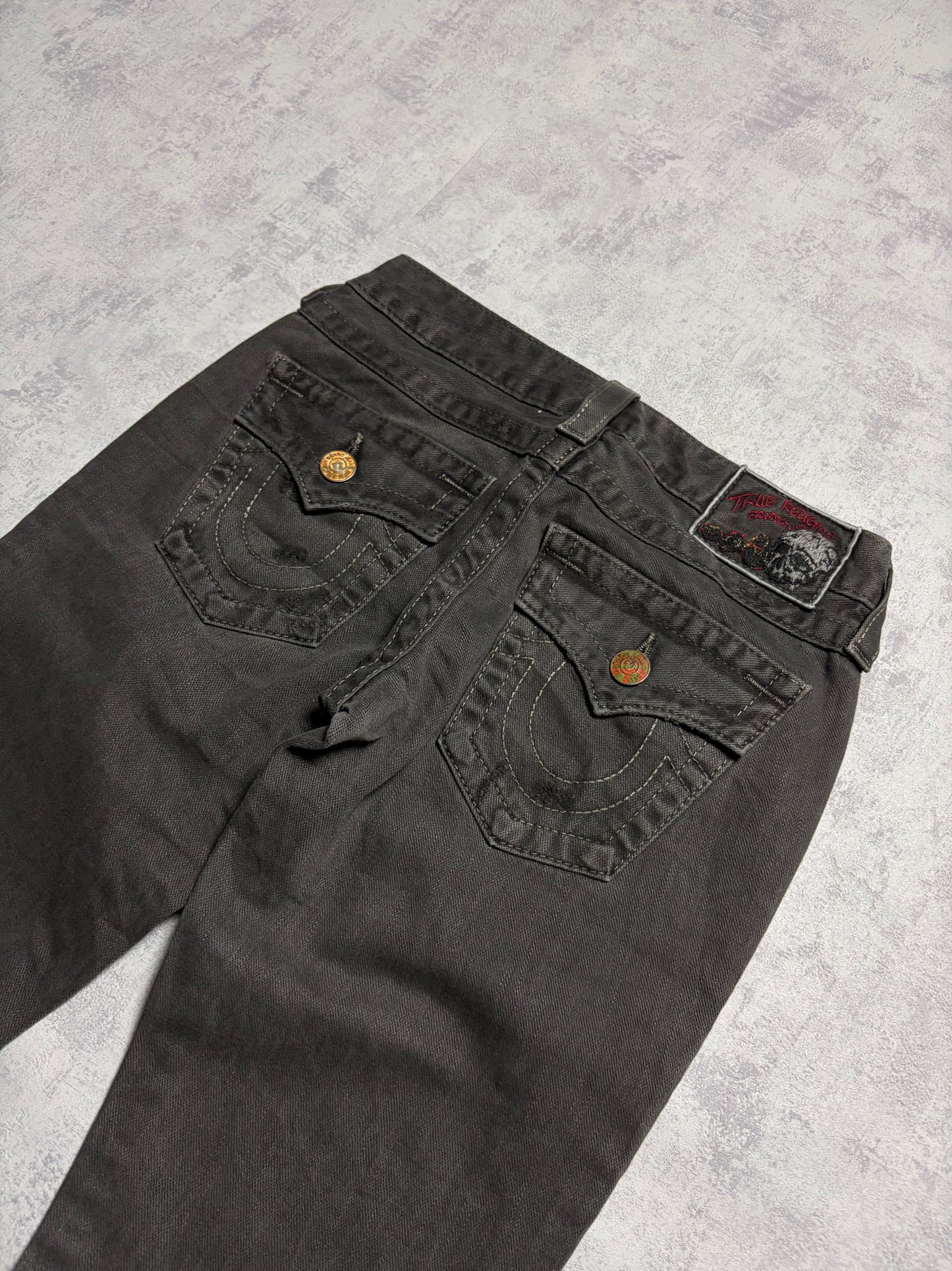 Vintage True Religion Straight Slim Fit Denim Jeans (XS/S)