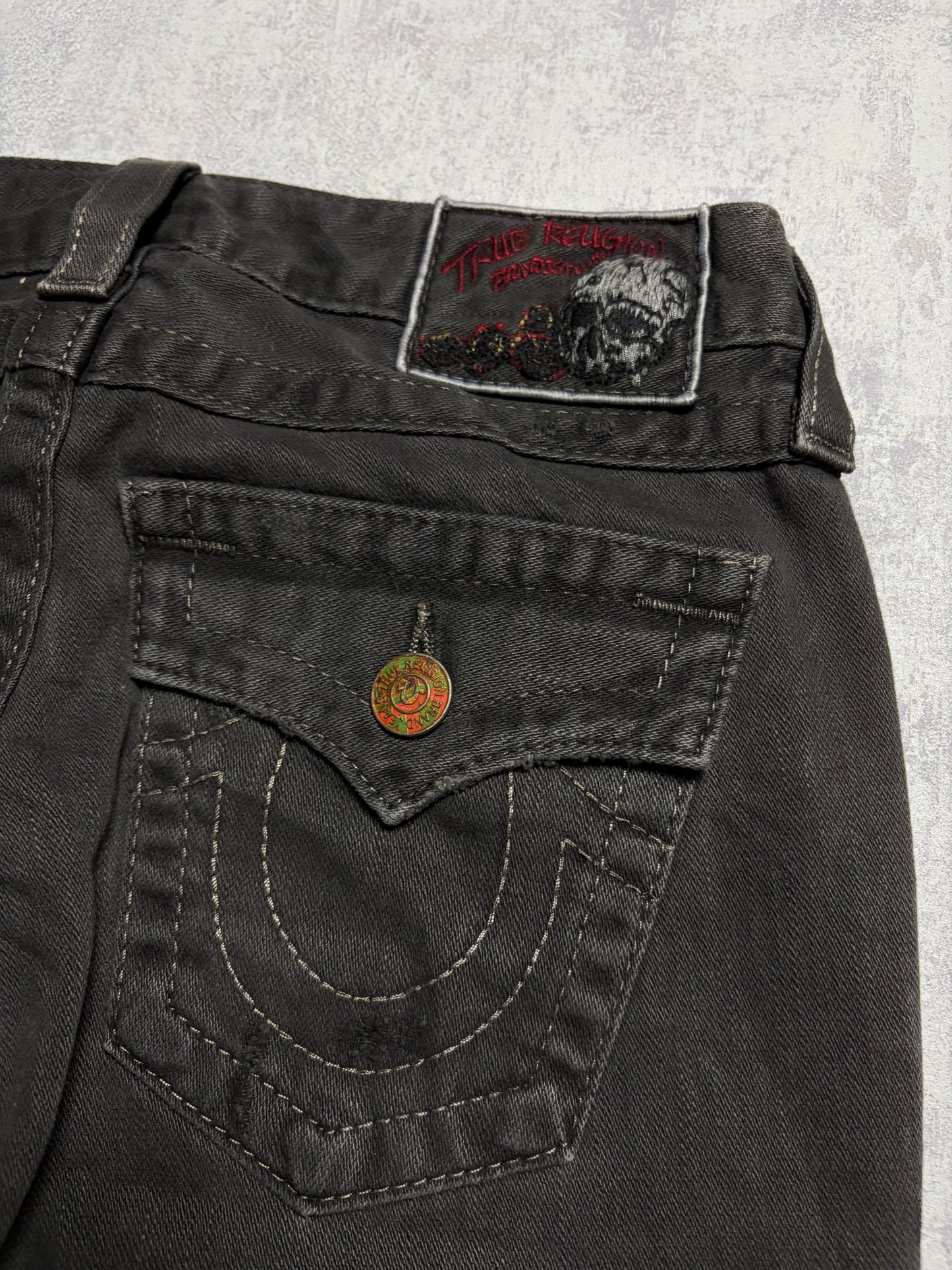 Vintage True Religion Straight Slim Fit Denim Jeans (XS/S)