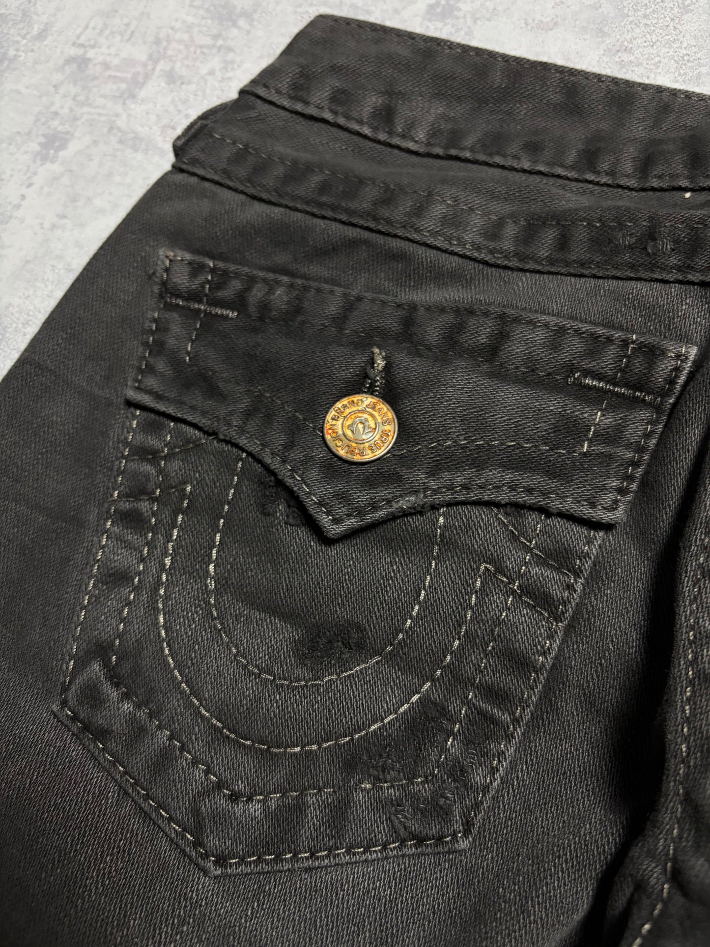 Vintage True Religion Straight Slim Fit Denim Jeans (XS/S)