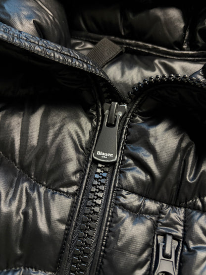 Blauer USA Puffer Jacket Shiny Black (S)