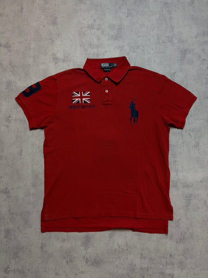 Polo Ralph Lauren Great Britain Big Pony Poloshirt (L)