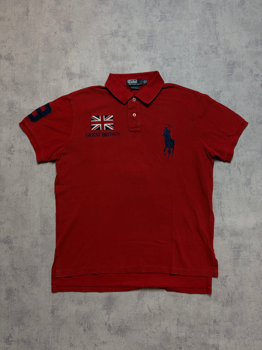 Polo Ralph Lauren Great Britain Big Pony Poloshirt (L)