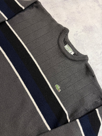 Vintage 2000s Lacoste Sweater with Stripe (S)