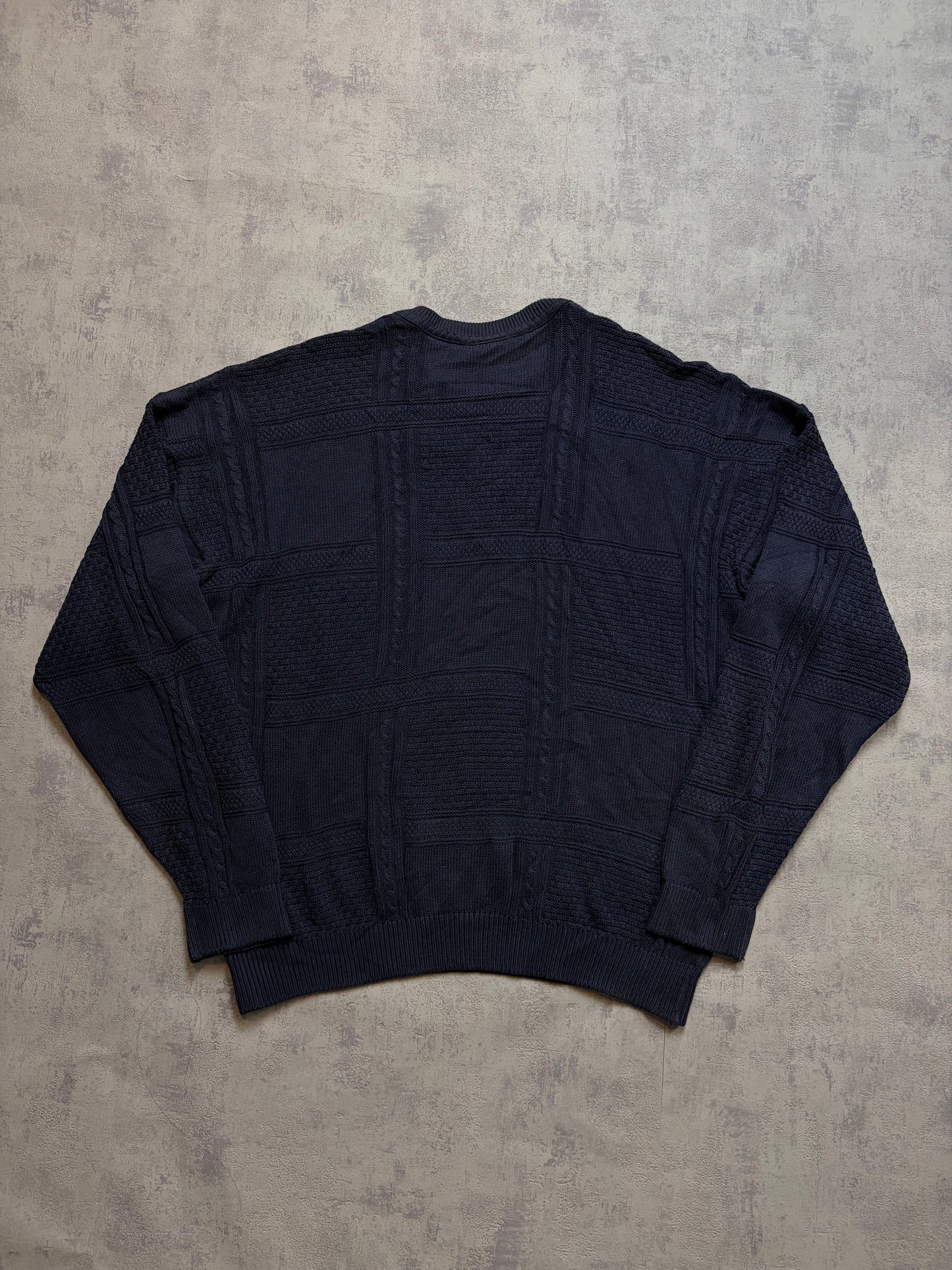 Vintage 2000s Lacoste Sweater Cable Knitwear (L/XL)