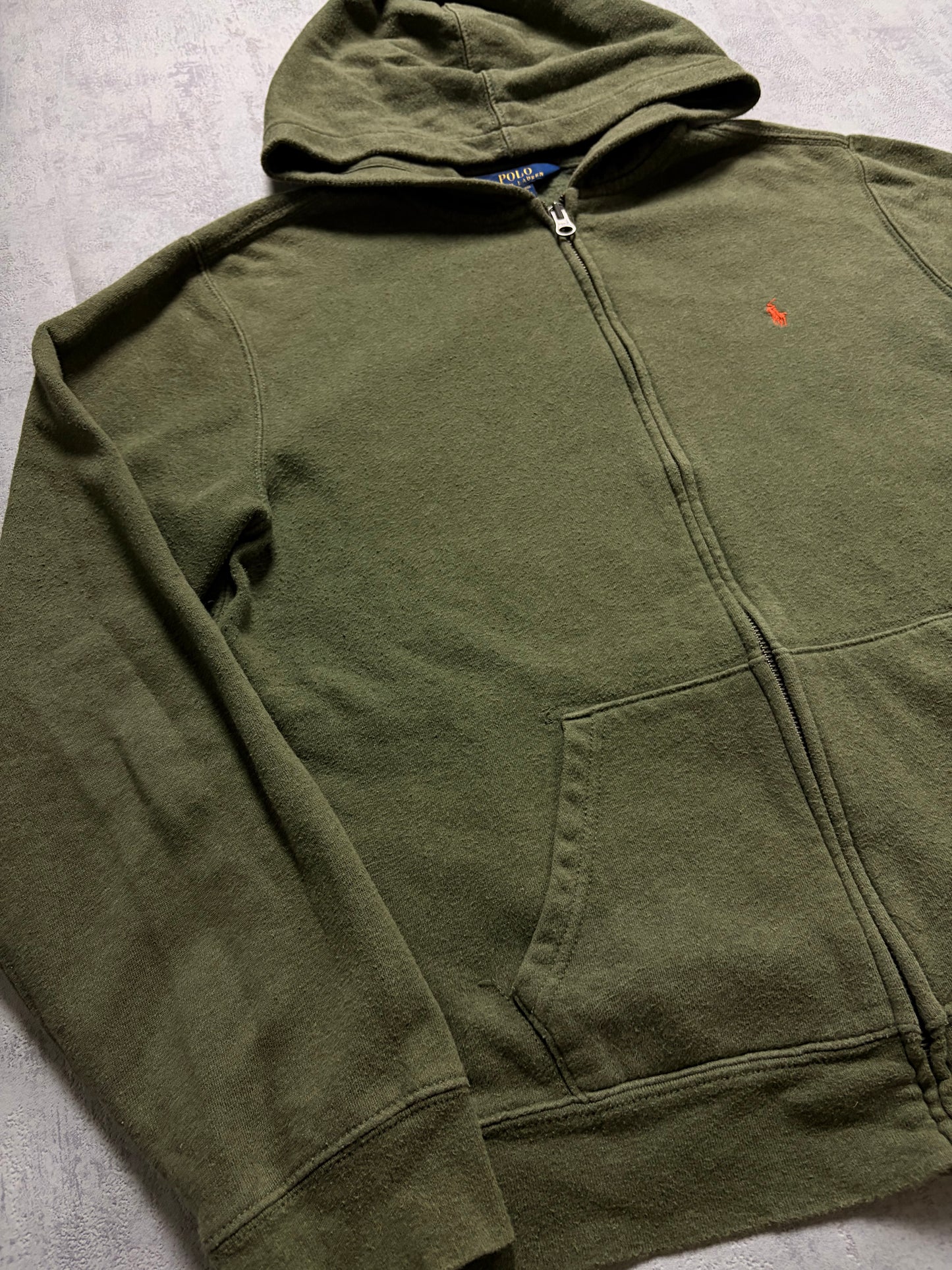 Polo Ralph Lauren 2000s Kapuzen Zipper Pullover Sweatshirt (S)
