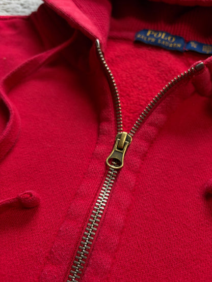 Polo Ralph Lauren 2000s Big Pony Kapuzen Zipper Pullover Sweatshirt (L/XL)