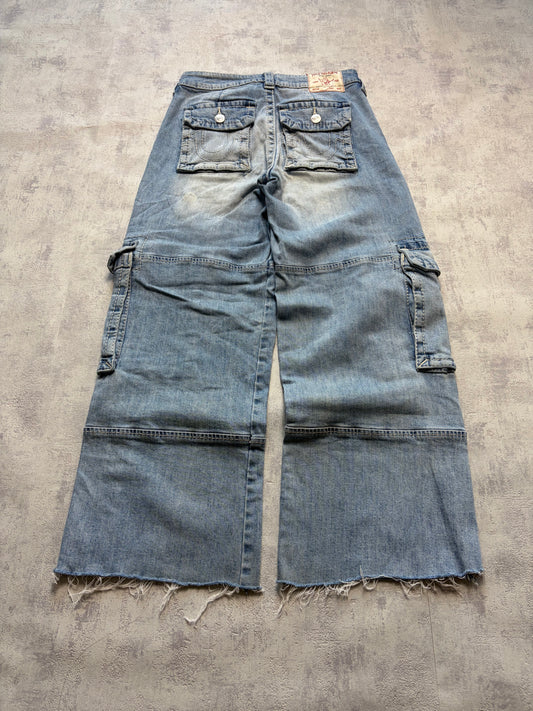 True Religion Baggy Denim Jeans (S - W25)