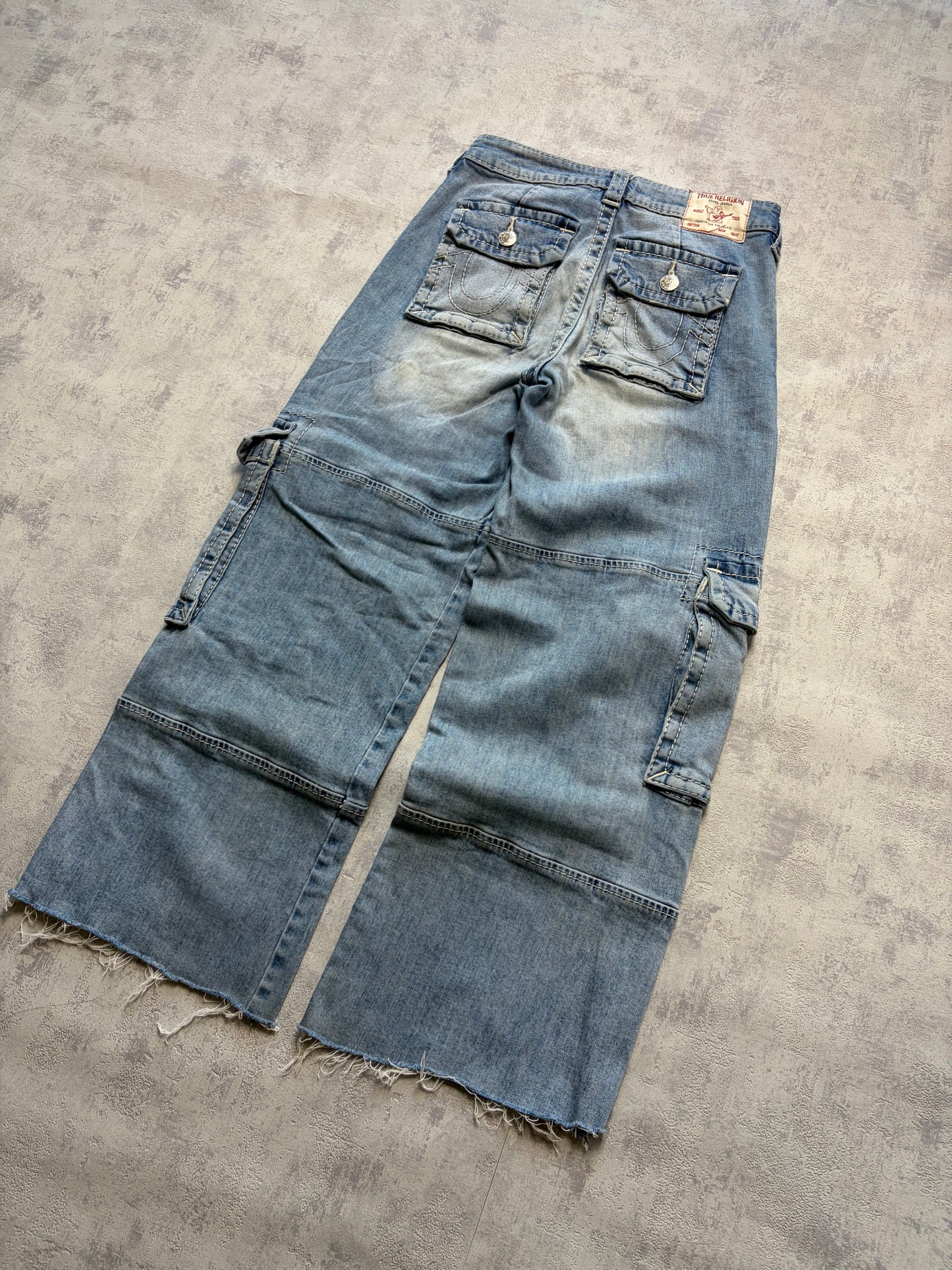 True Religion Baggy Denim Jeans (S - W25)