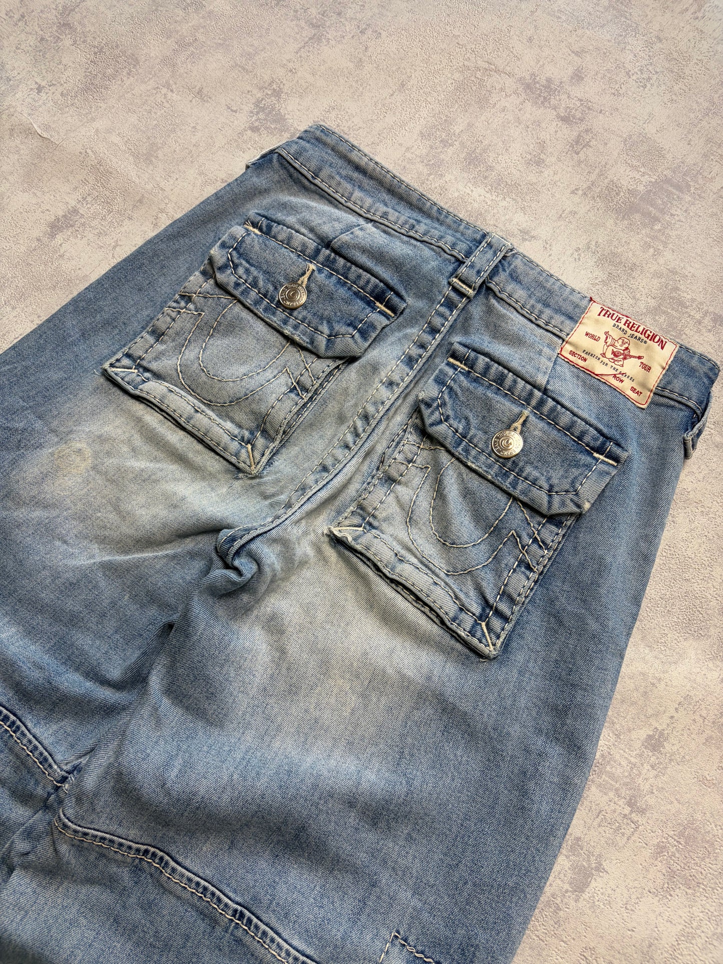 True Religion Baggy Denim Jeans (S - W25)