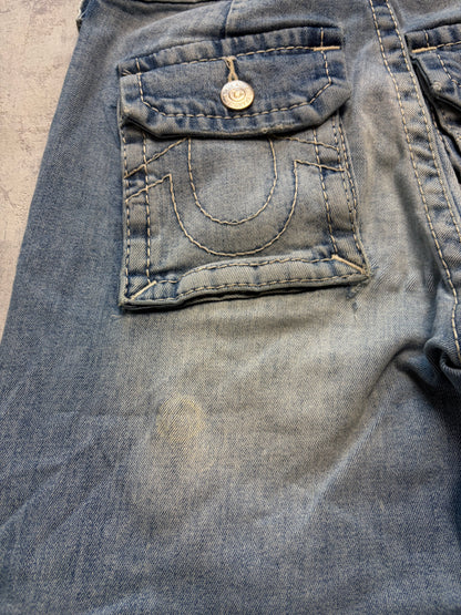 True Religion Baggy Denim Jeans (S - W25)