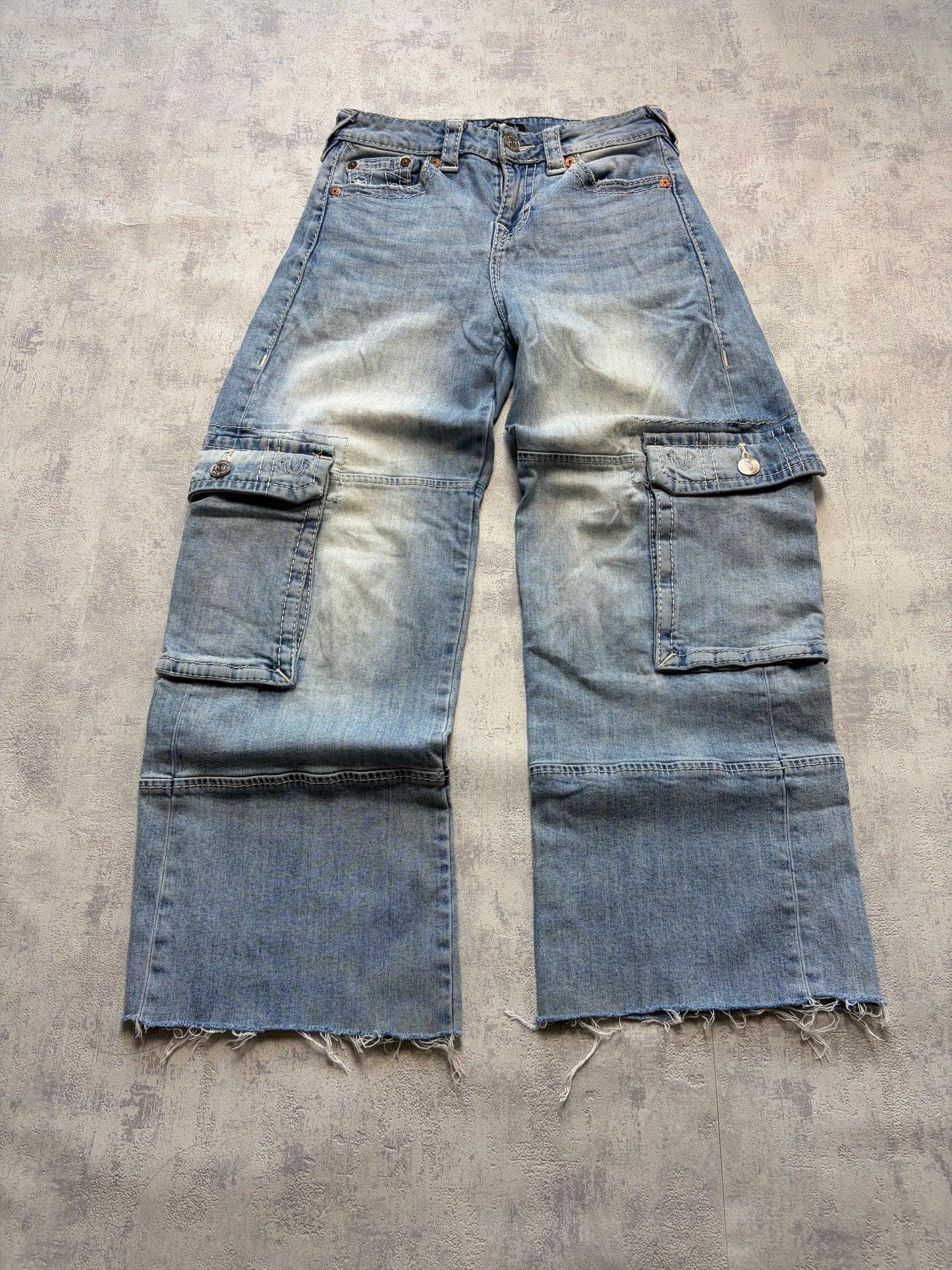 True Religion Baggy Denim Jeans (S - W25)