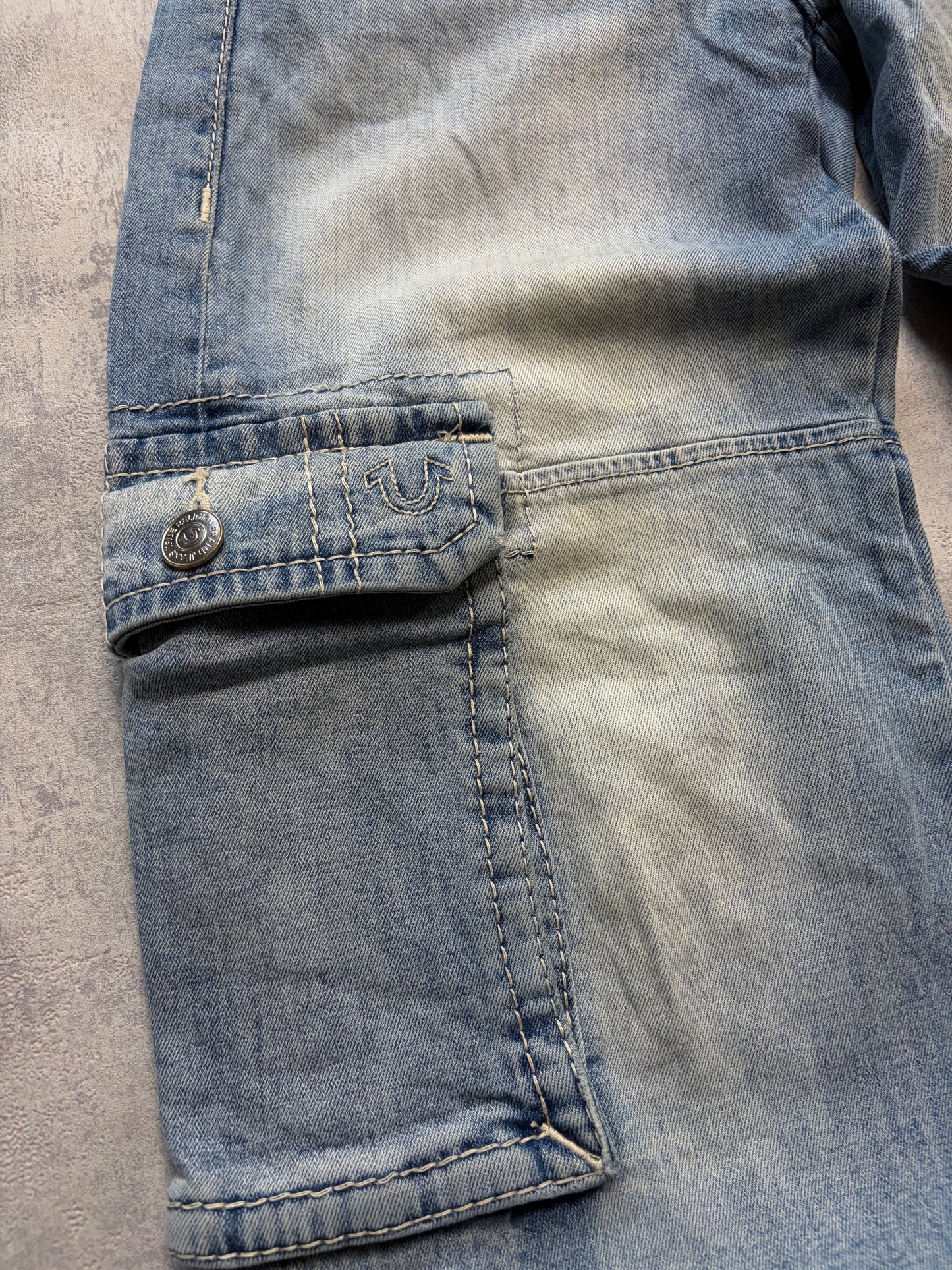 True Religion Baggy Denim Jeans (S - W25)