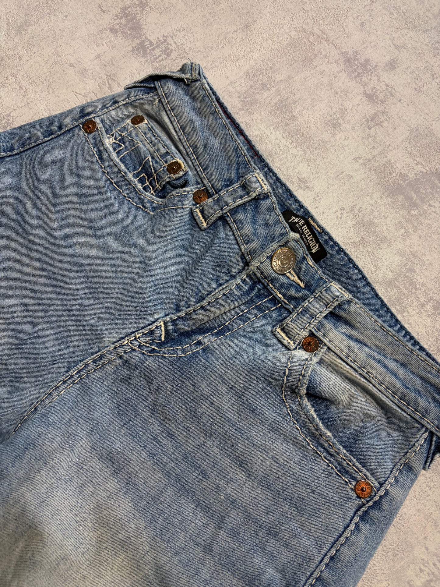 True Religion Baggy Denim Jeans (S - W25)