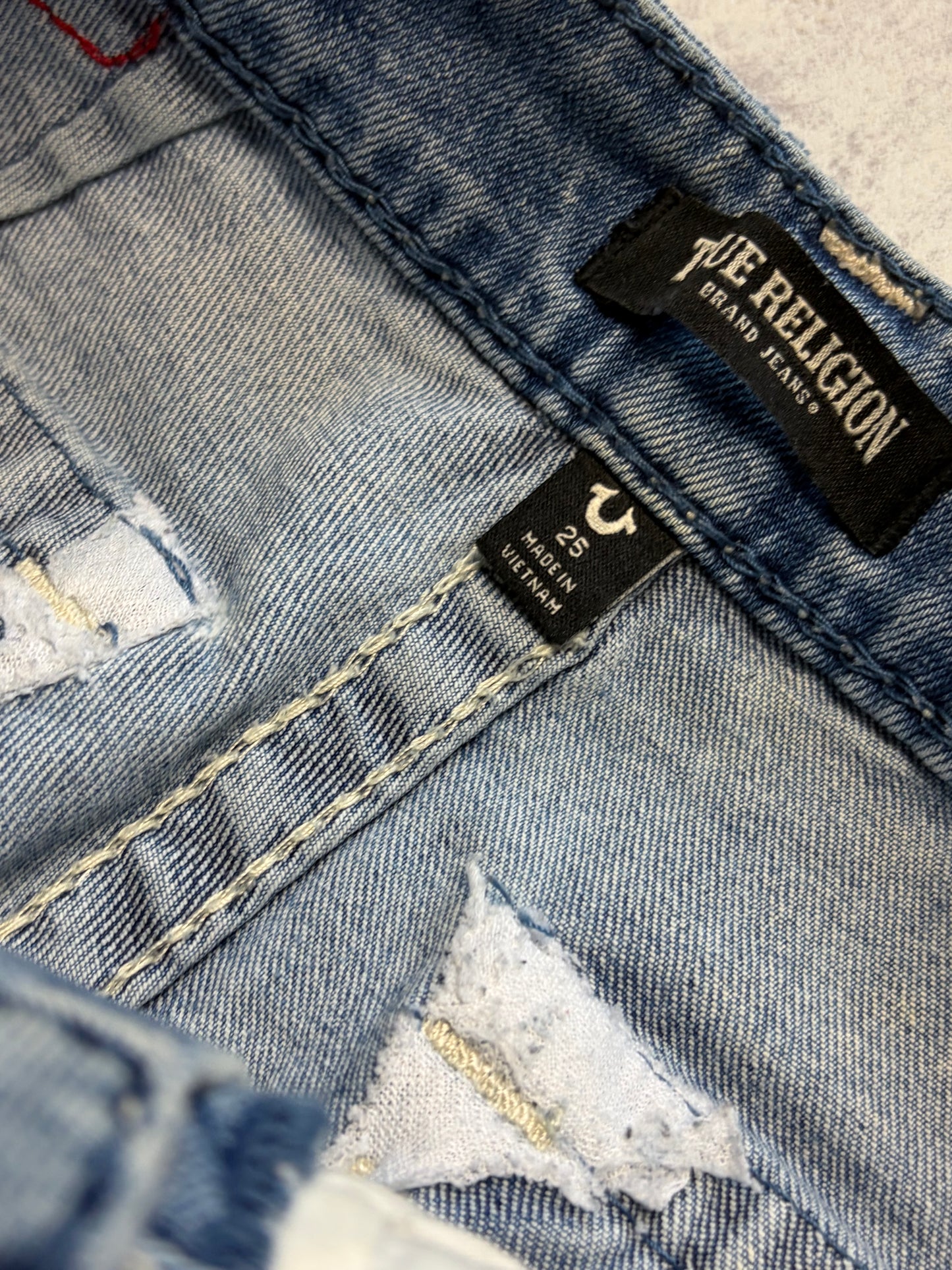 True Religion Baggy Denim Jeans (S - W25)