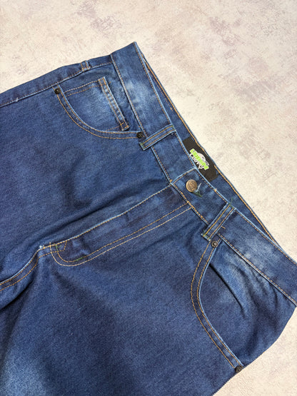 Vintage Japanese Style Baggy Straight Denim Jeans (M/L - W34)