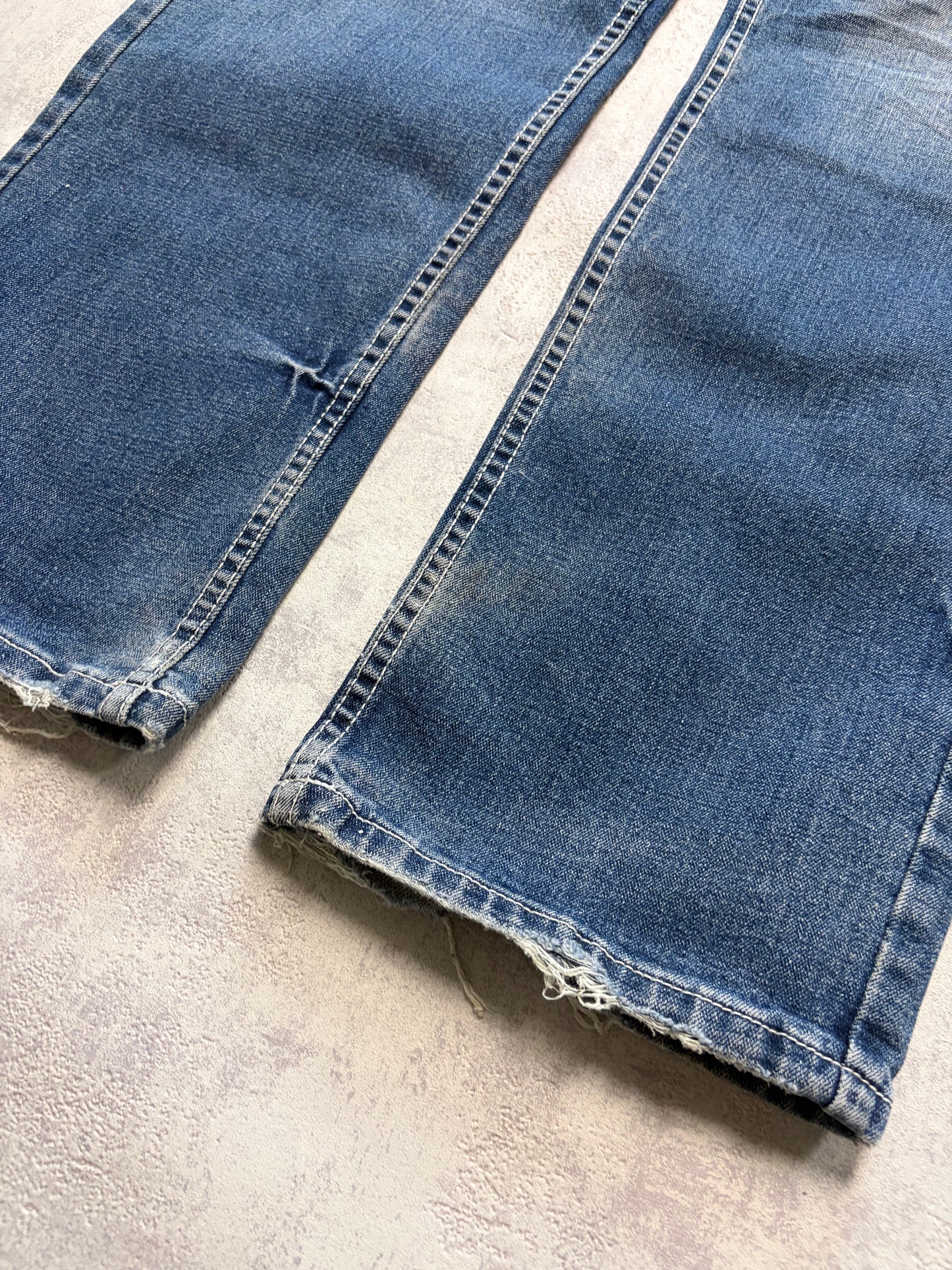 Vintage Japanese Style Big Train Straight Denim Jeans (M/L)