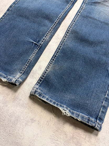 Vintage Japanese Style Big Train Straight Denim Jeans (M/L)