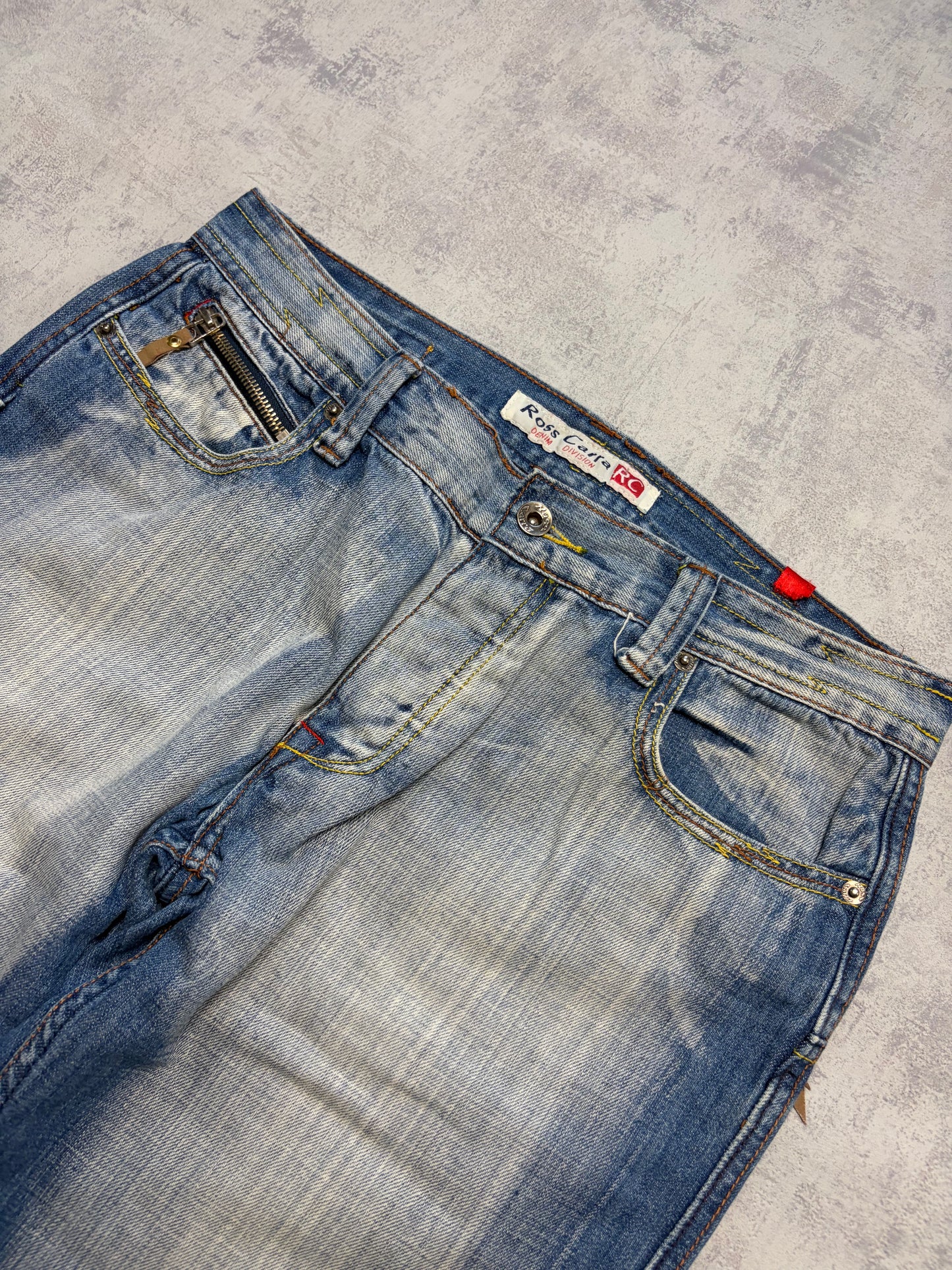 Vintage Japanese Style Straight Denim Jeans (M - W33)