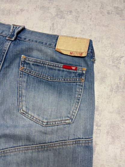 Vintage Japanese Style Mustang Straight Denim Jeans (S - W33 L32)