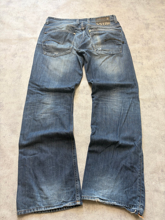 G-Star Straight Fit Denim Jeans (M)