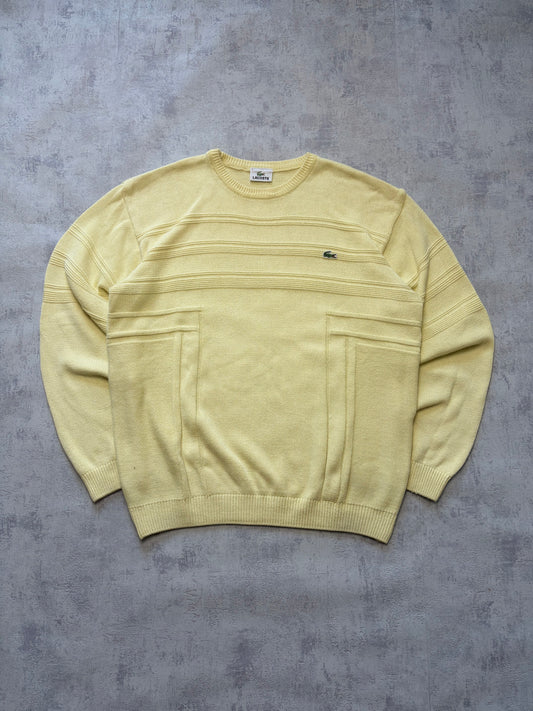 Vintage 2000s Lacoste Sweater Cable Knitwear (M/L)