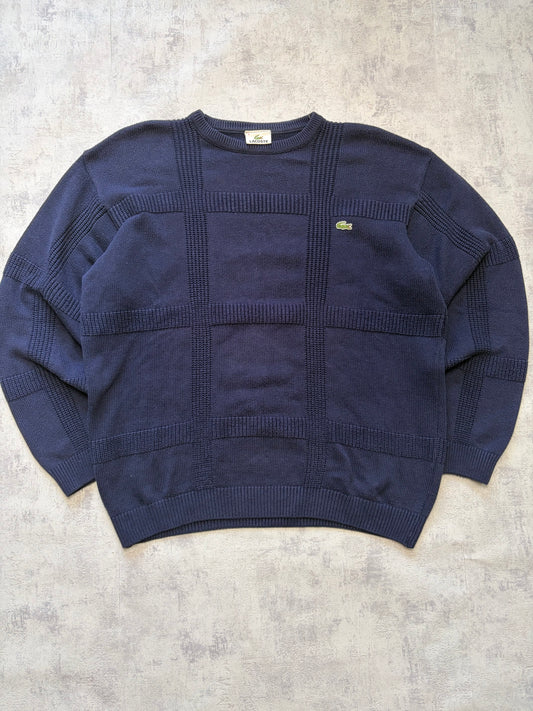 Vintage 2000s Lacoste Sweater Cable Knitwear (M/L)
