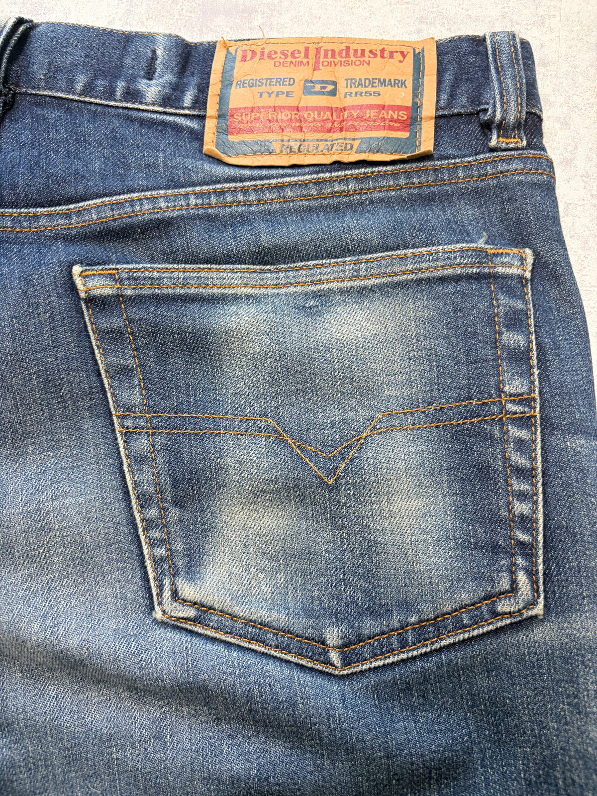 Diesel Straight Fit Denim Jeans (M)