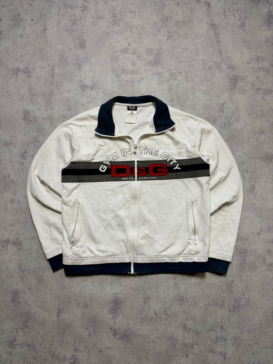 Vintage 2000s Dolce & Gabbana Zipper Pullover Zip Jacke (L)