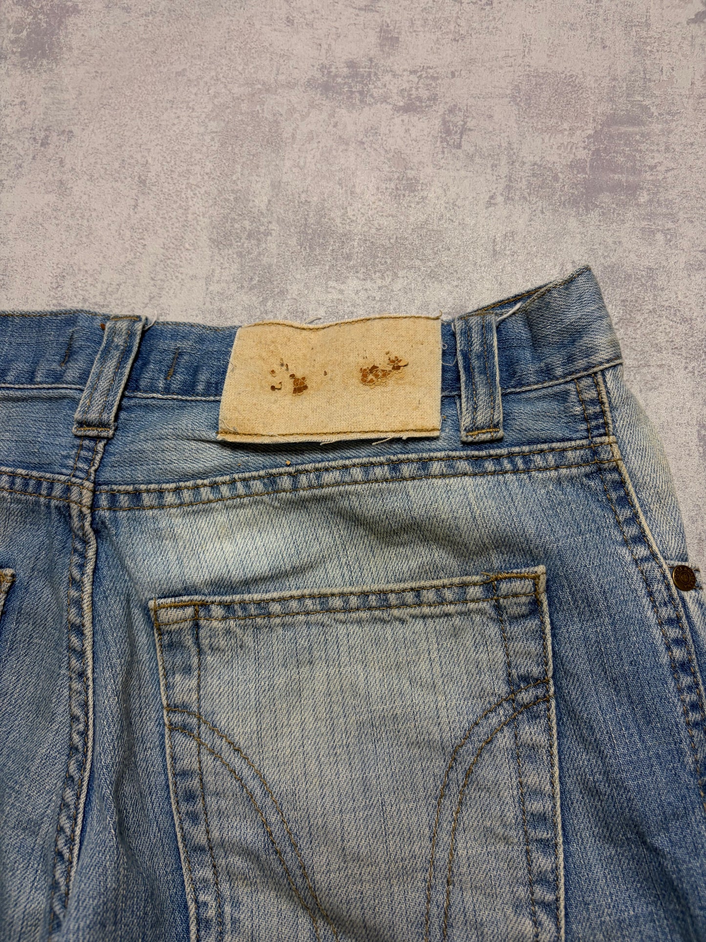 Vintage D&G Dolce & Gabbana Jeans Straight Fit Print (M)