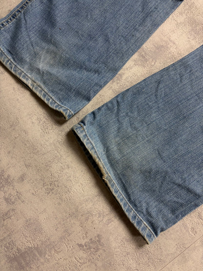 Vintage D&G Dolce & Gabbana Jeans Straight Fit Print (M)