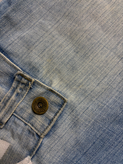 Vintage D&G Dolce & Gabbana Jeans Straight Fit Print (M)