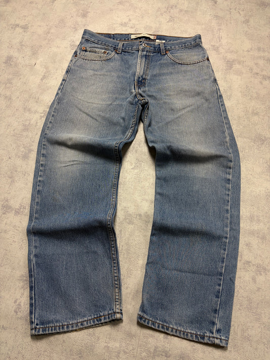 Straight Fit Levis 505 Jeans Denim (M - W34 L29)