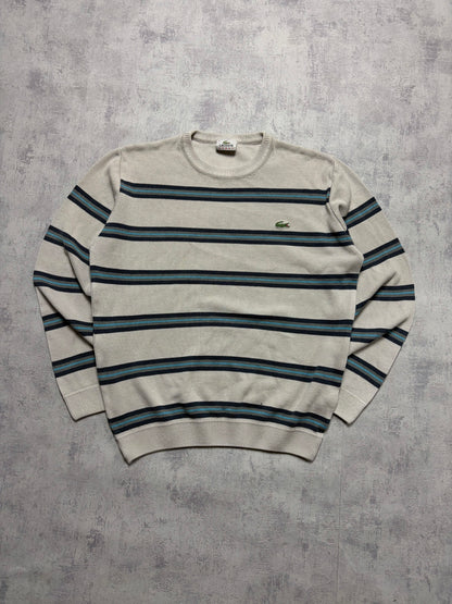 Vintage 2000s Lacoste Sweater with Stripes (S)