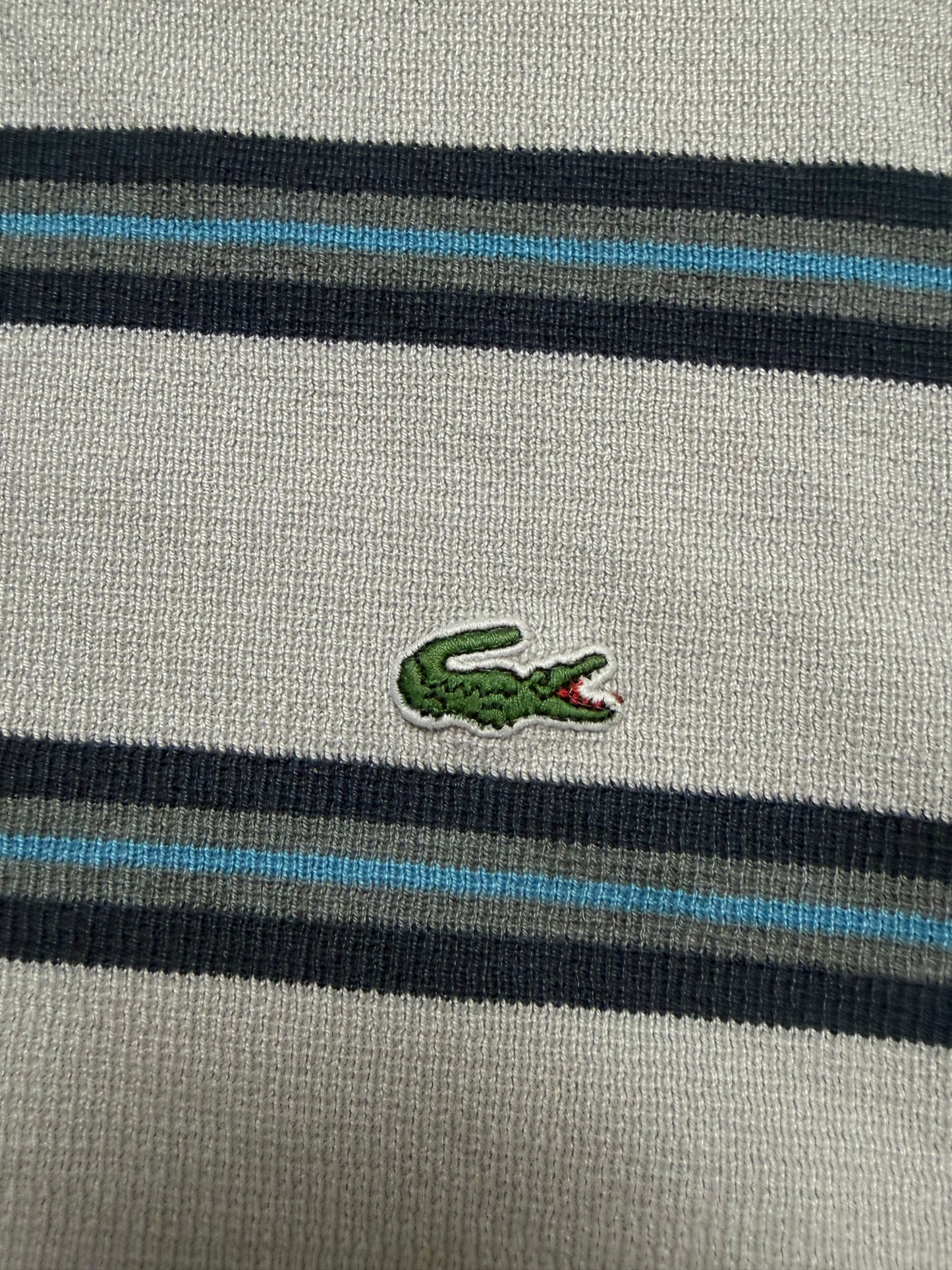 Vintage 2000s Lacoste Sweater with Stripes (S)