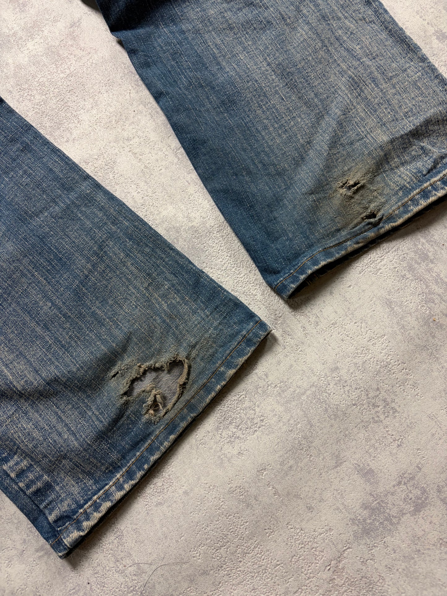 Vintage D&G Dolce & Gabbana Jeans Straight Fit Print (M)